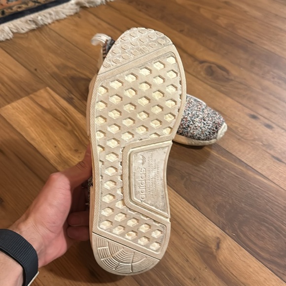 Adidas NMD Colour Static Rainbow Men’s 9 - Picture 2 of 5